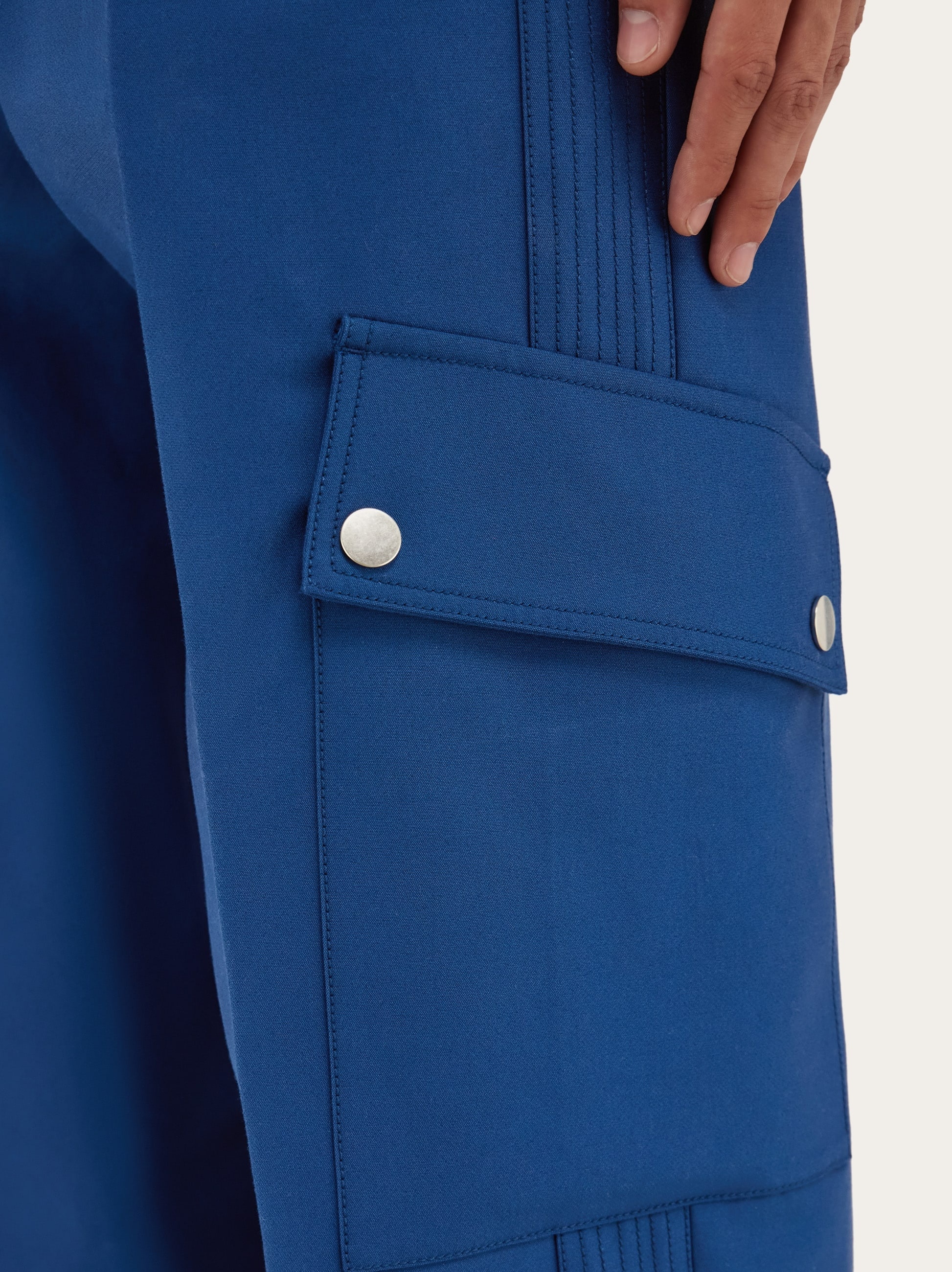 Viscose cargo pants - 6