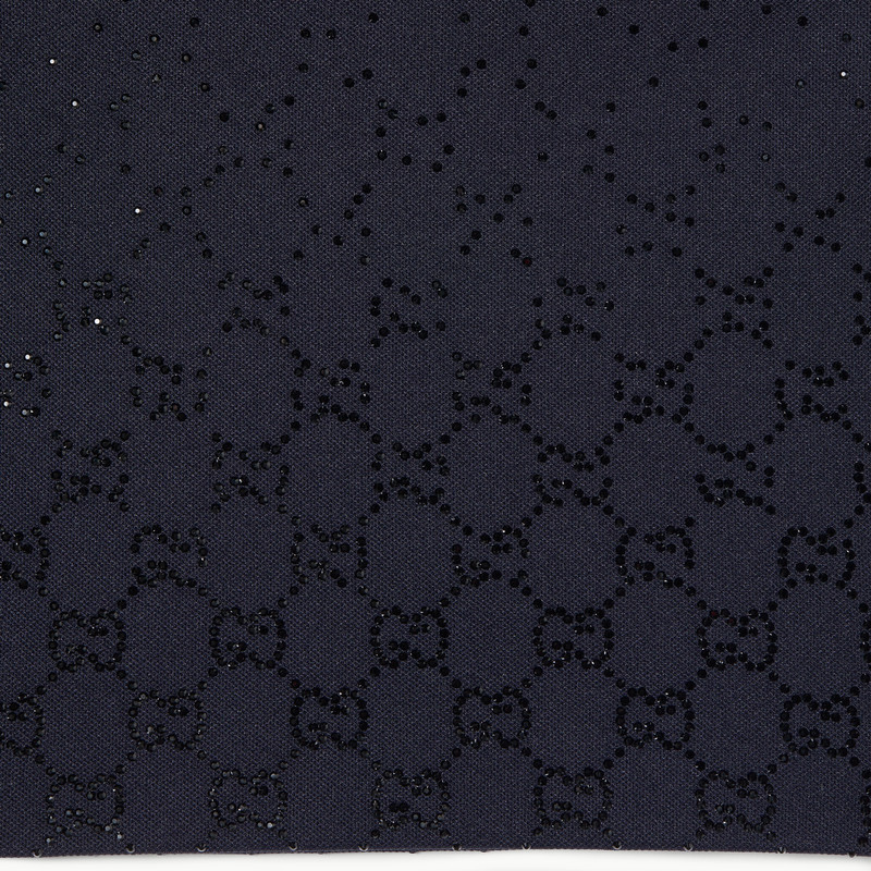 Technical jersey shorts with crystals 5