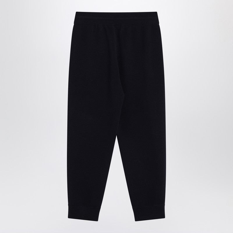 Burberry Navy Blue Cashmere-Blend Jogging Pants Men - 2