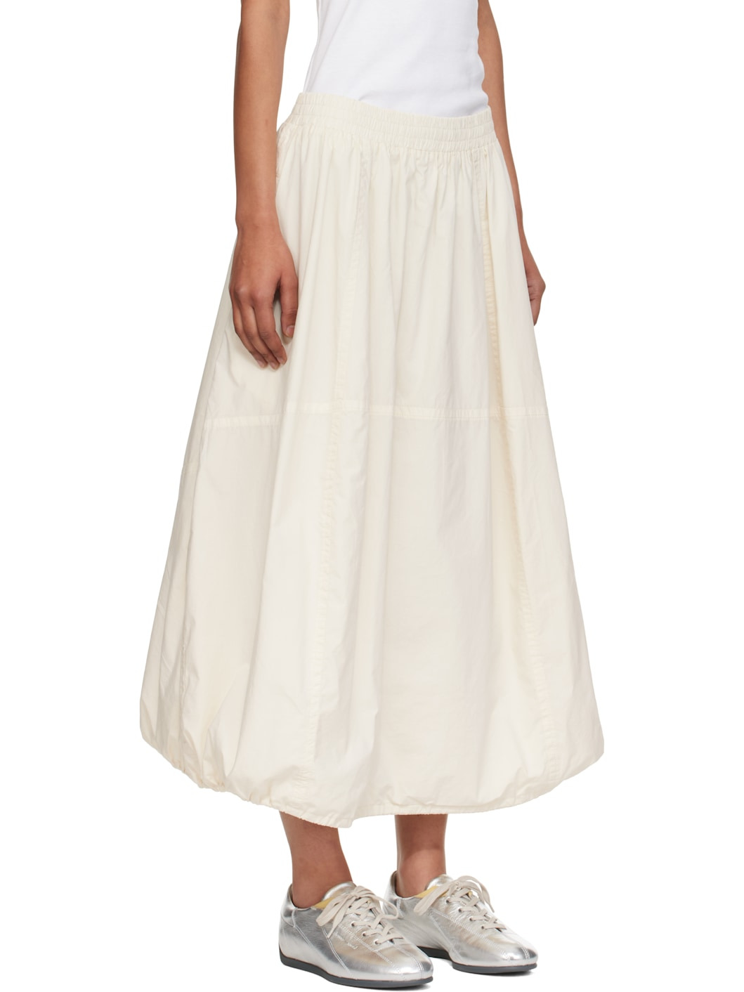 Off-White Parachute Midi Skirt - 2