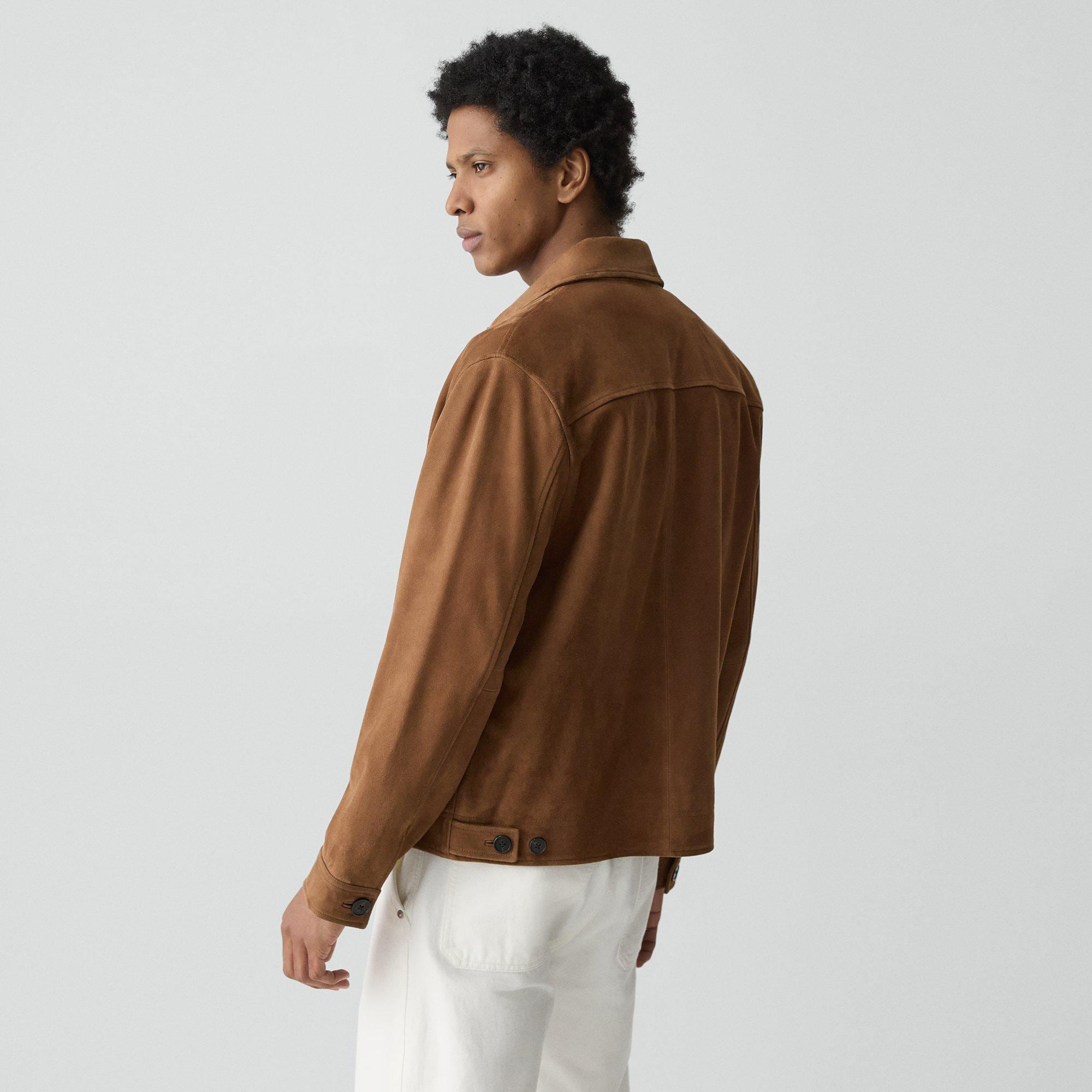 Amos Jacket in Suede - 4