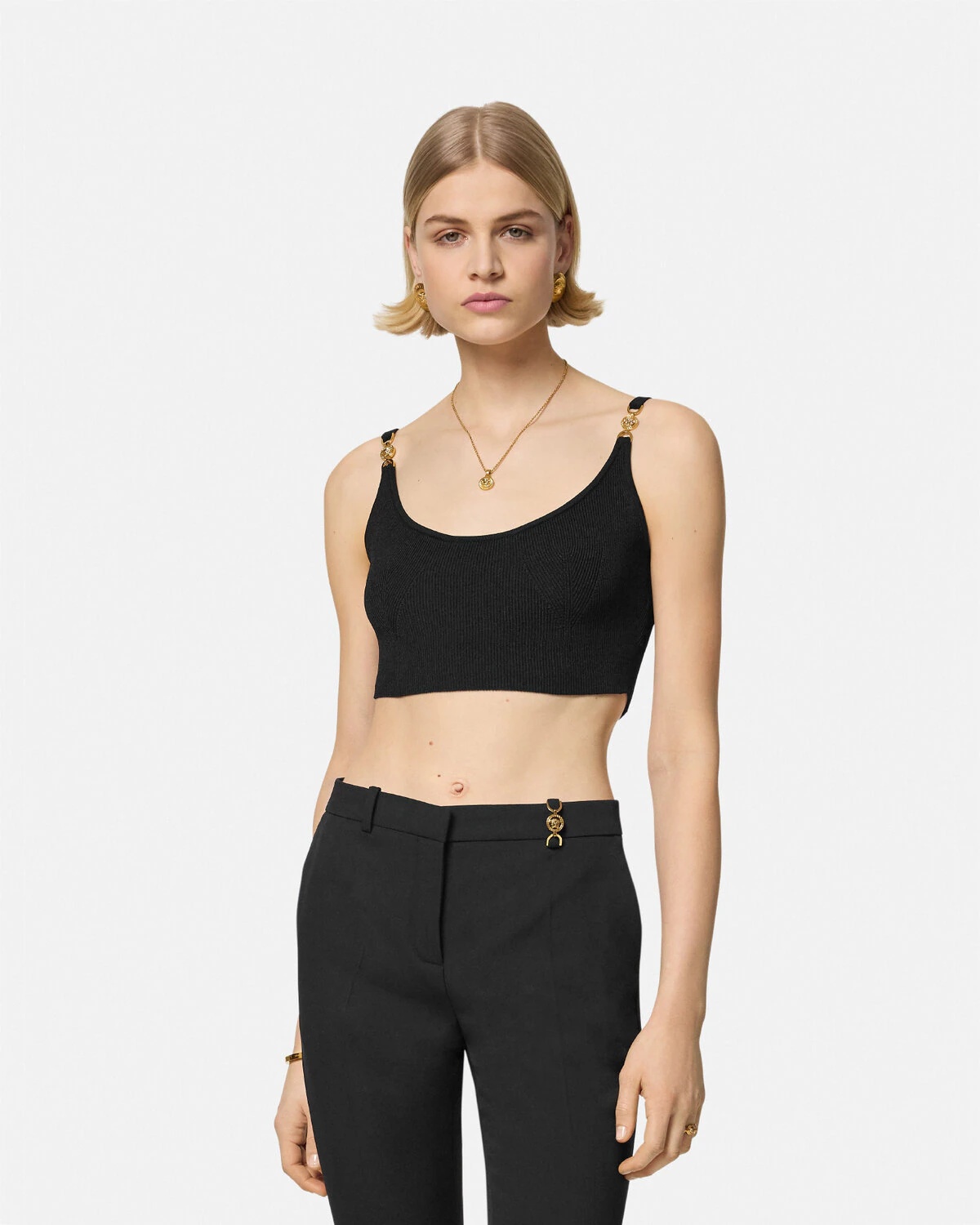 Medusa '95 Knit Crop Top - 4