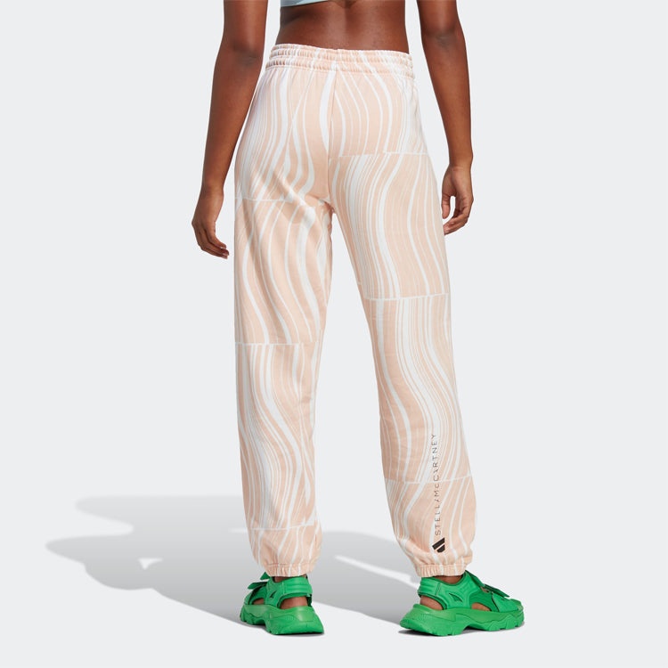 (WMNS) adidas By Stella McCartney TrueCasuals Sweat Pants 'Pink' HR9245 - 3