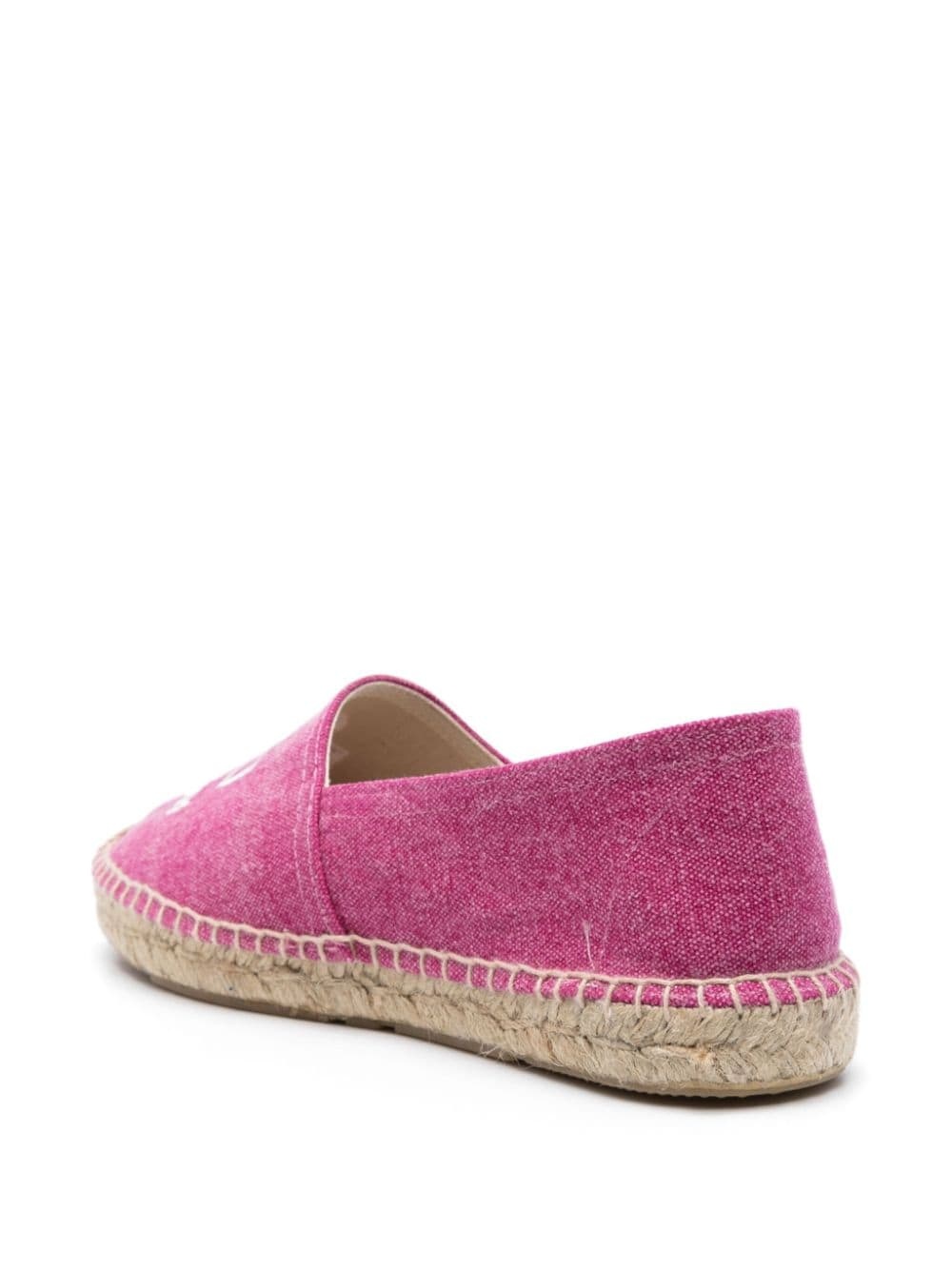 Canae logo-embroidered espadrilles - 3