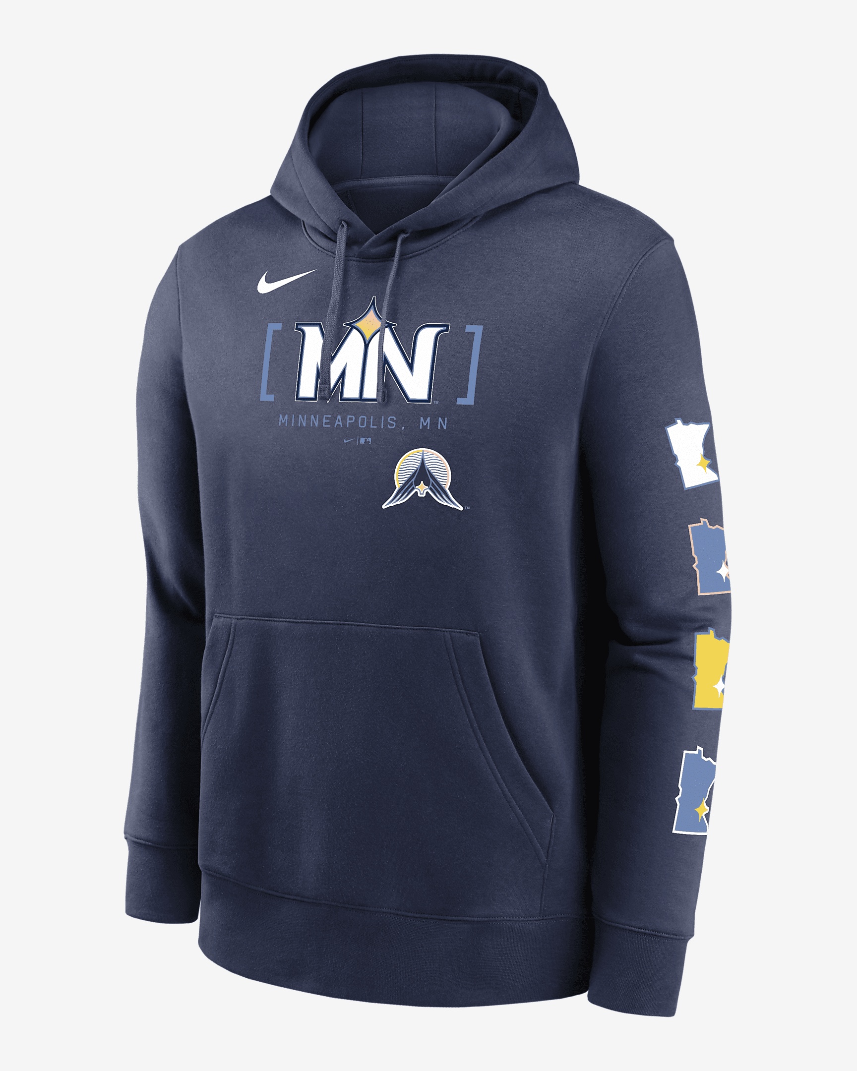 Minnesota Twins City Connect Club Men’s Nike Men's MLB Pullover Hoodie - 1