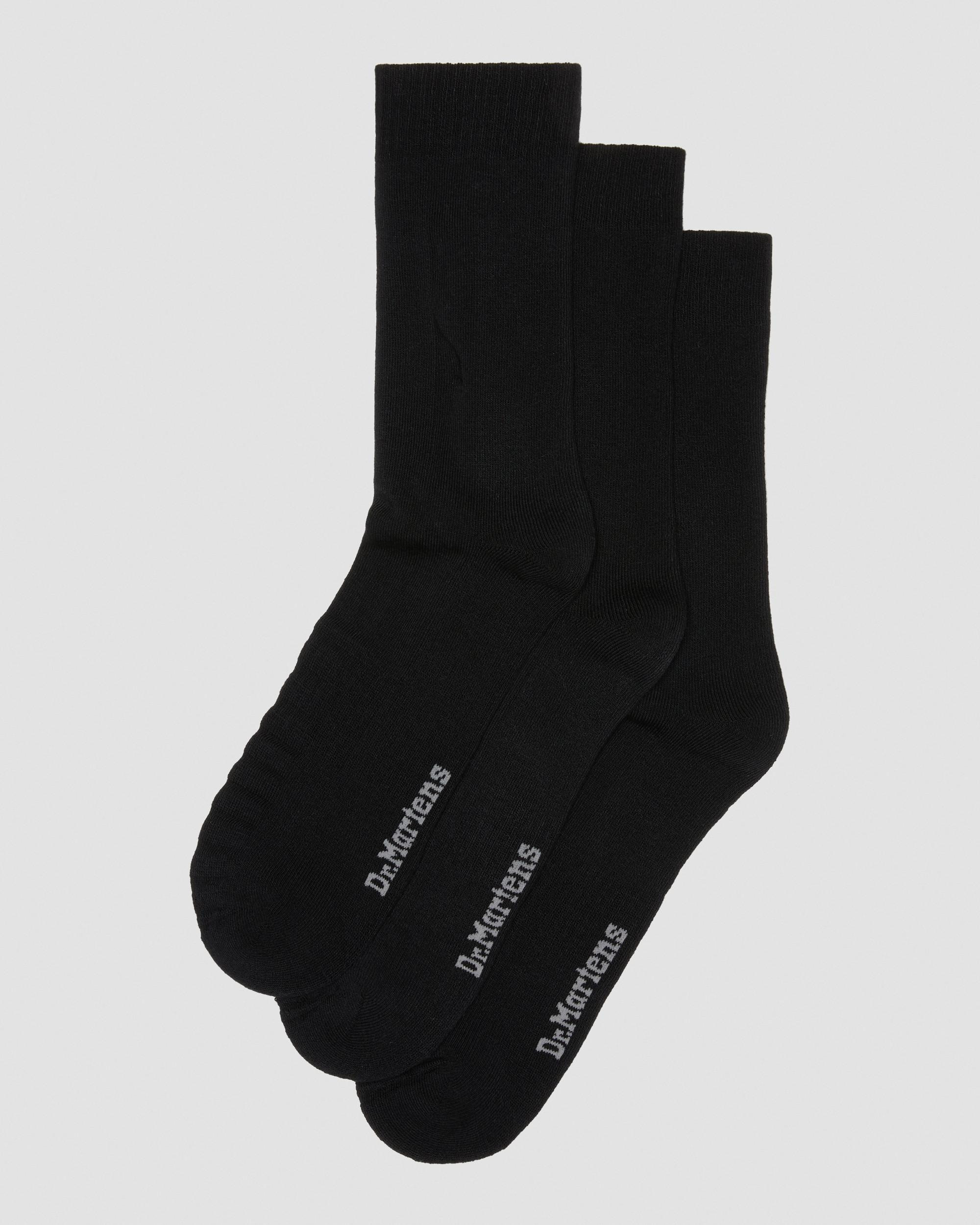 Double Doc Organic Cotton Blend 3-Pack Socks - 1
