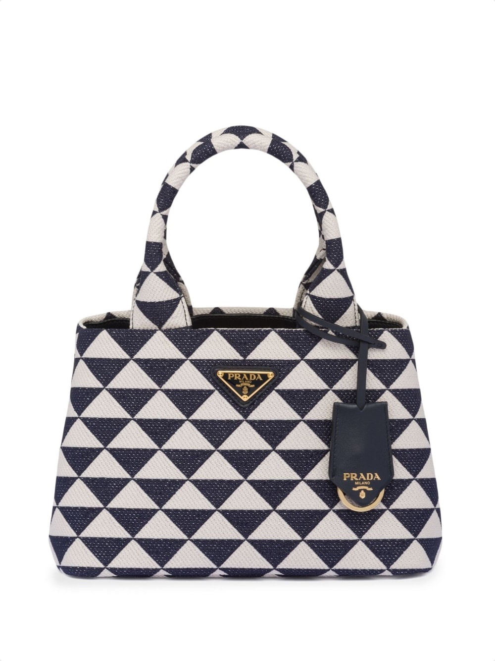 Prada Symbole printed nylon tote bag - 1