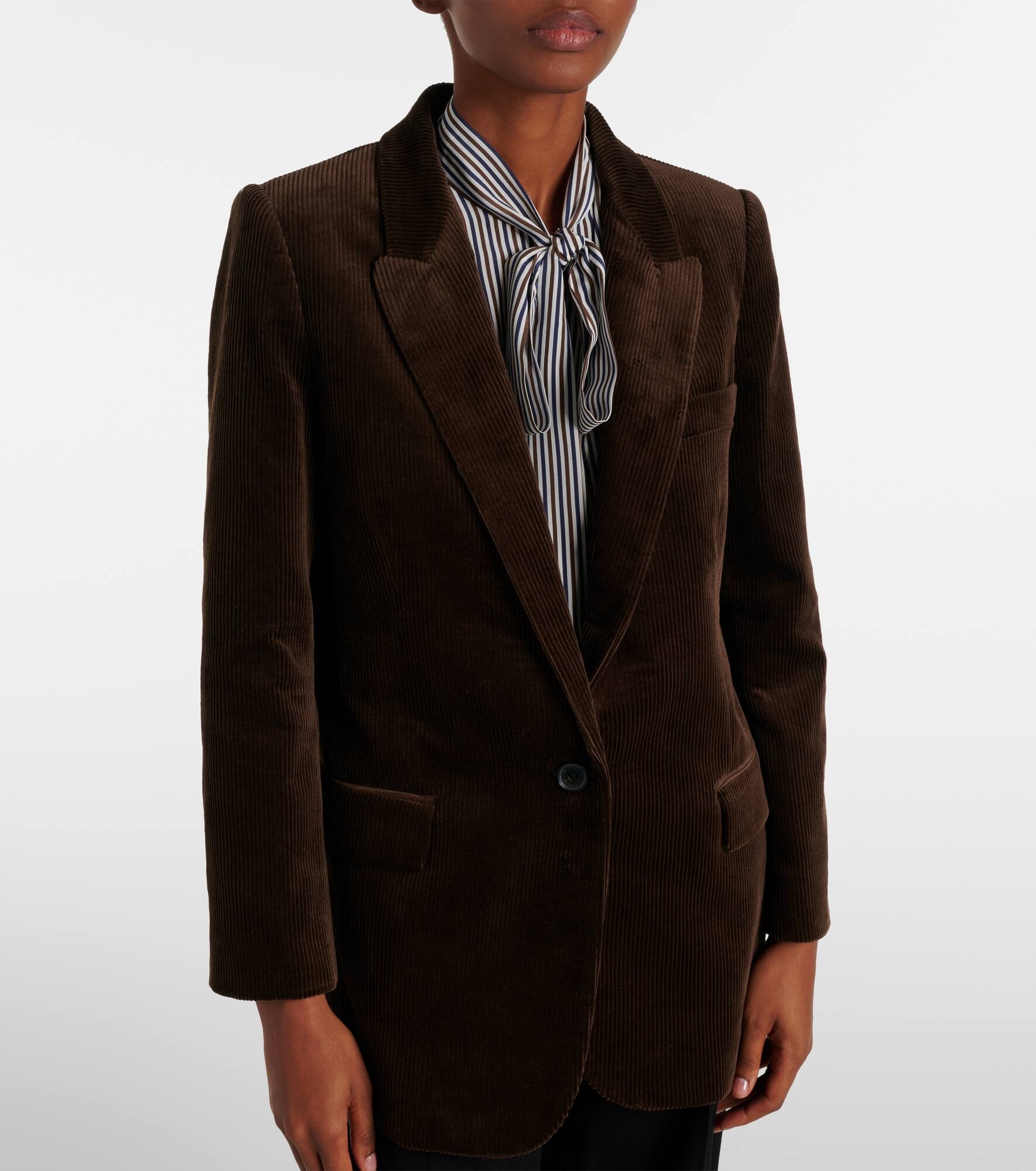 Diane cotton corduroy blazer - 6