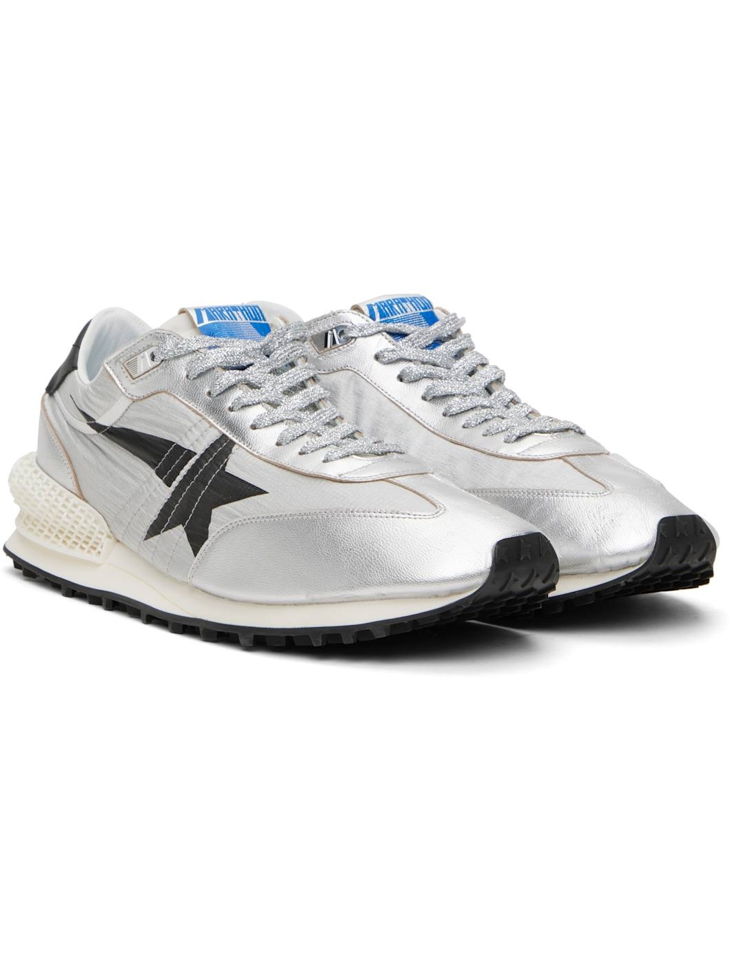 Silver Marathon Sneakers - 4