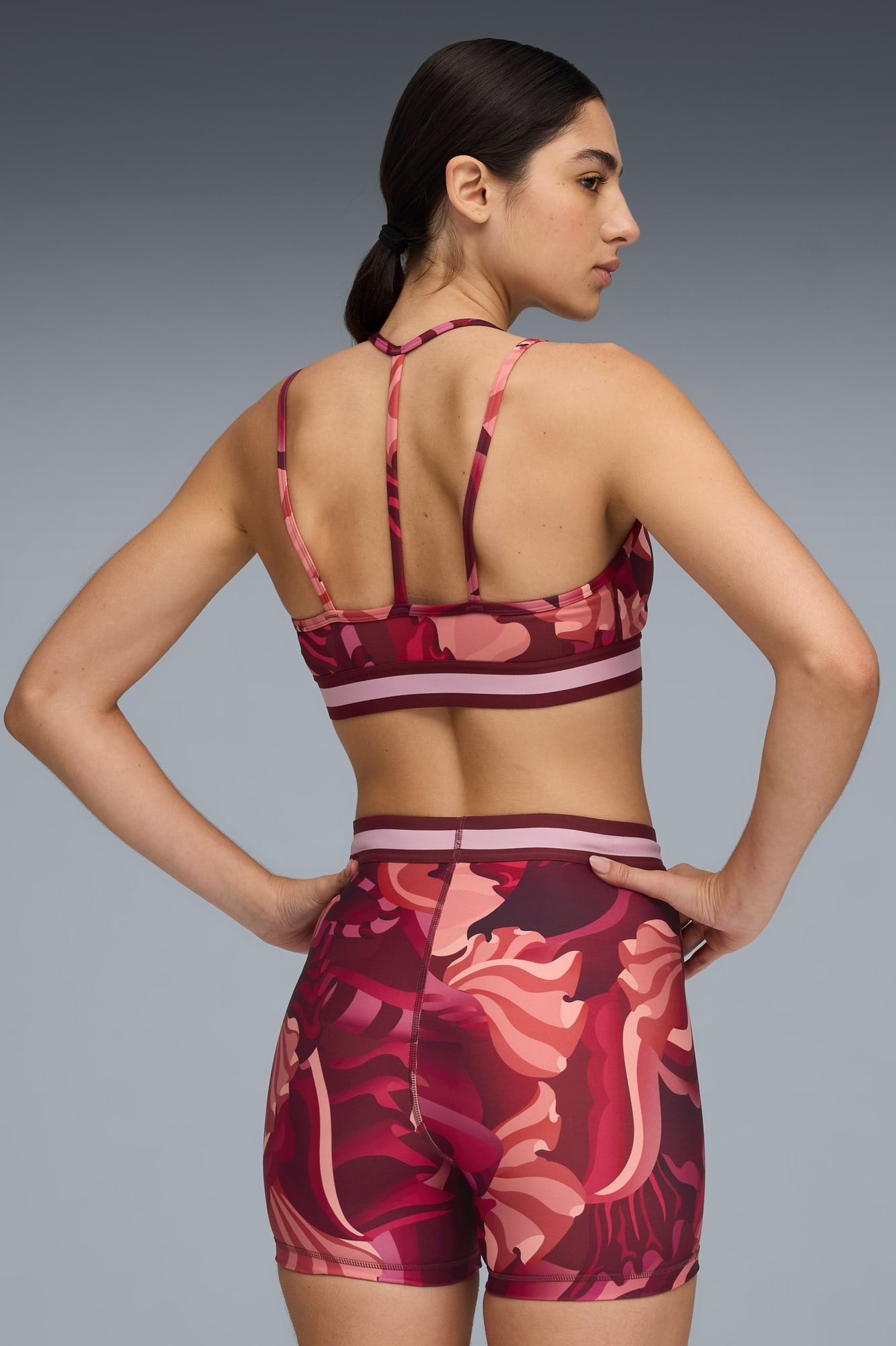 FLORAL RIBBON Low-Support Bra - 4