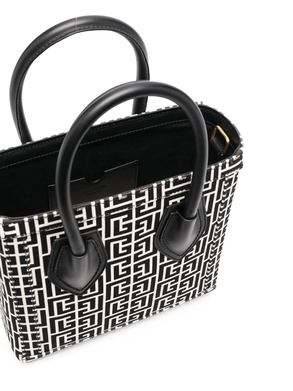 monogram-pattern tote bag - 6