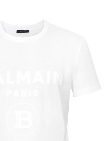 Balmain logo print T-shirt outlook