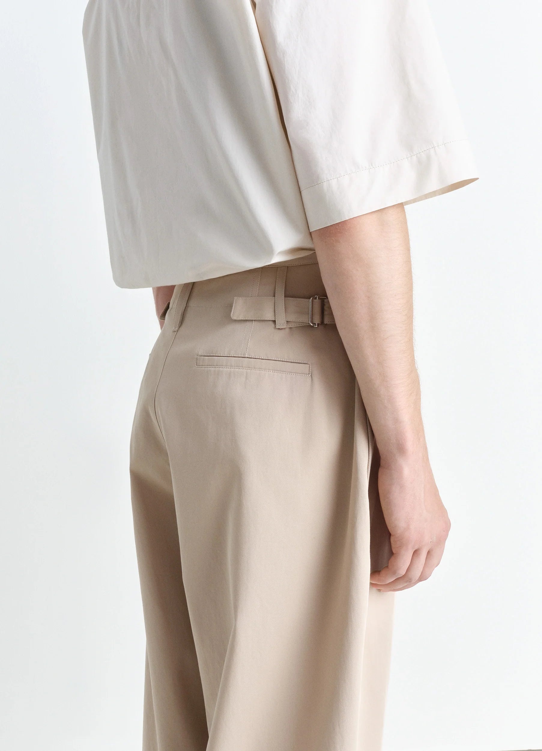 MAXI PLEATED PANTS - 4