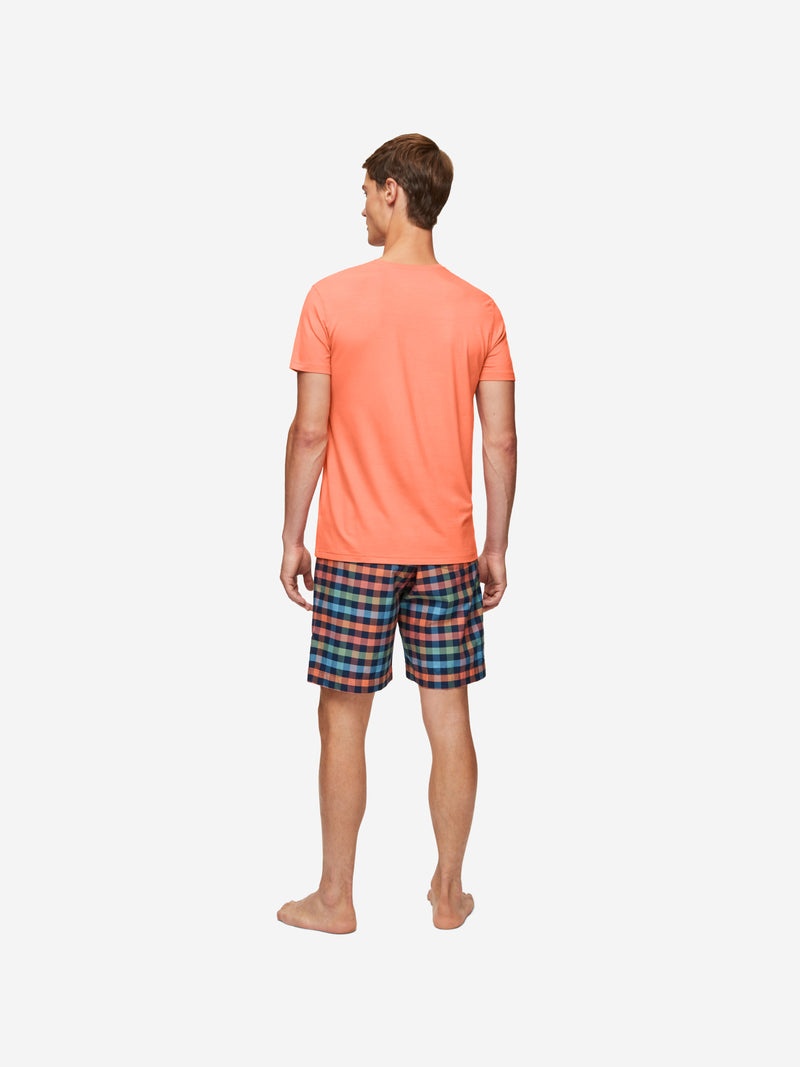 Men's T-Shirt Basel Micro Modal Stretch Orange - 5