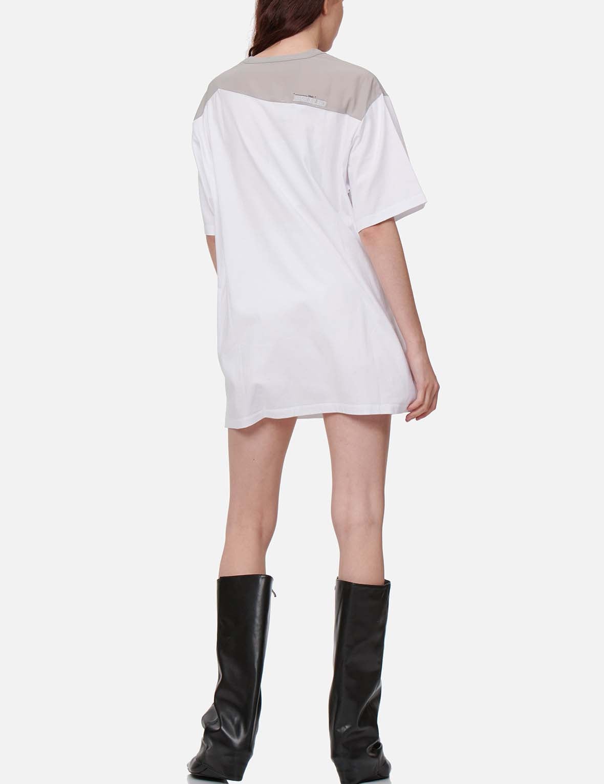 Asymmetric Panelled Tunic - 6
