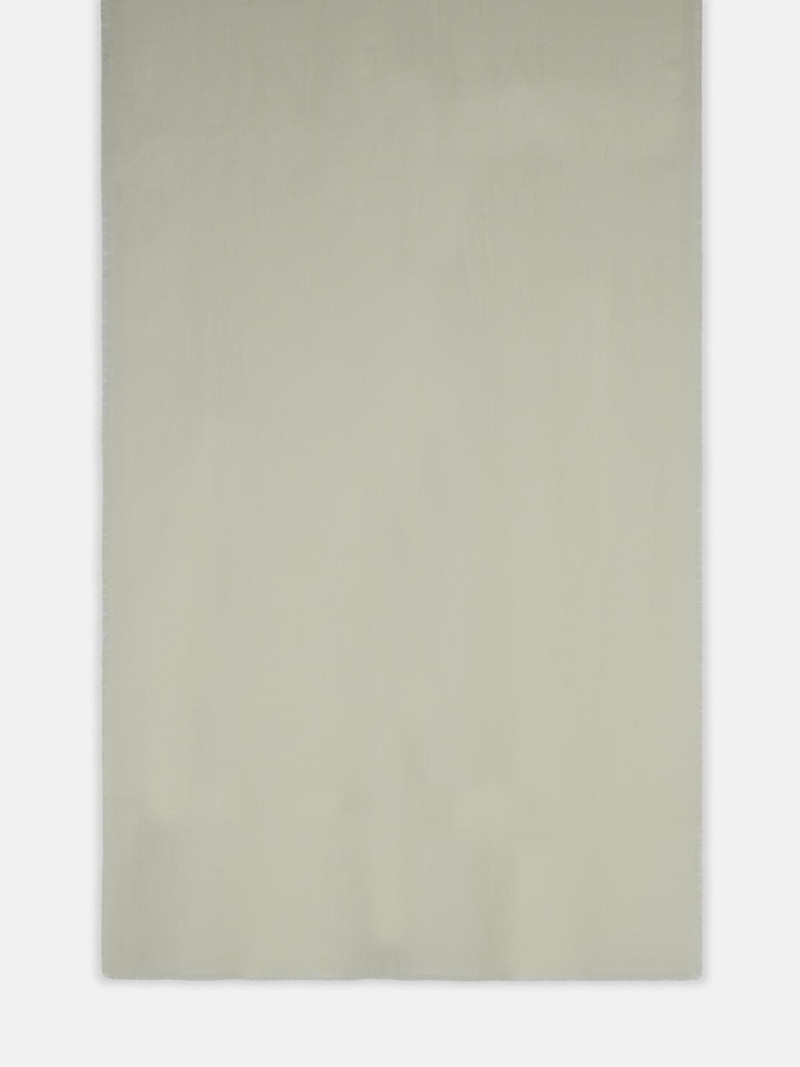 Max Mara 'CURVONE' IVORY WOOL BLEND SCARF outlook