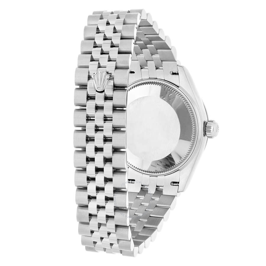 Rolex Datejust 31 Azzurro-Blue Floral Motif Diamond Dial Automatic Ladies Steel and White Gold Jubil - 7
