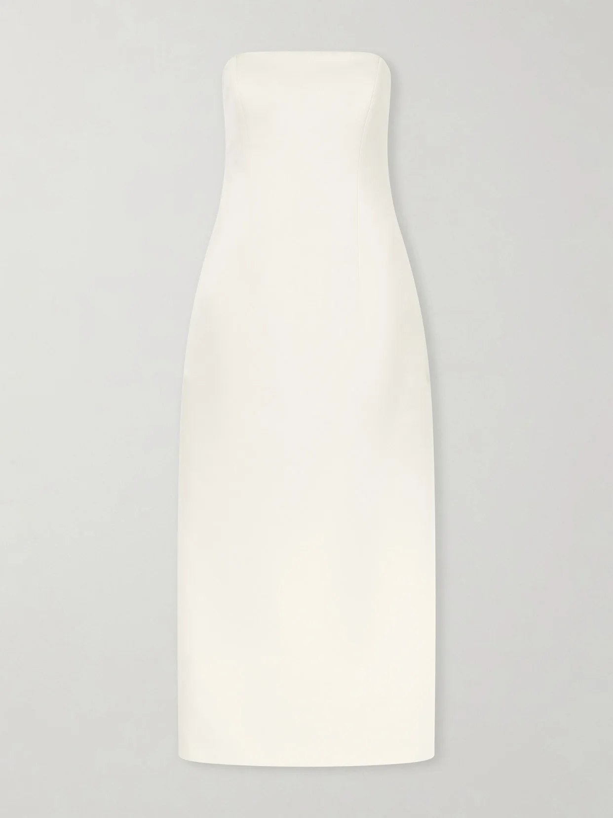 Enid Satin Midi Dress - 1