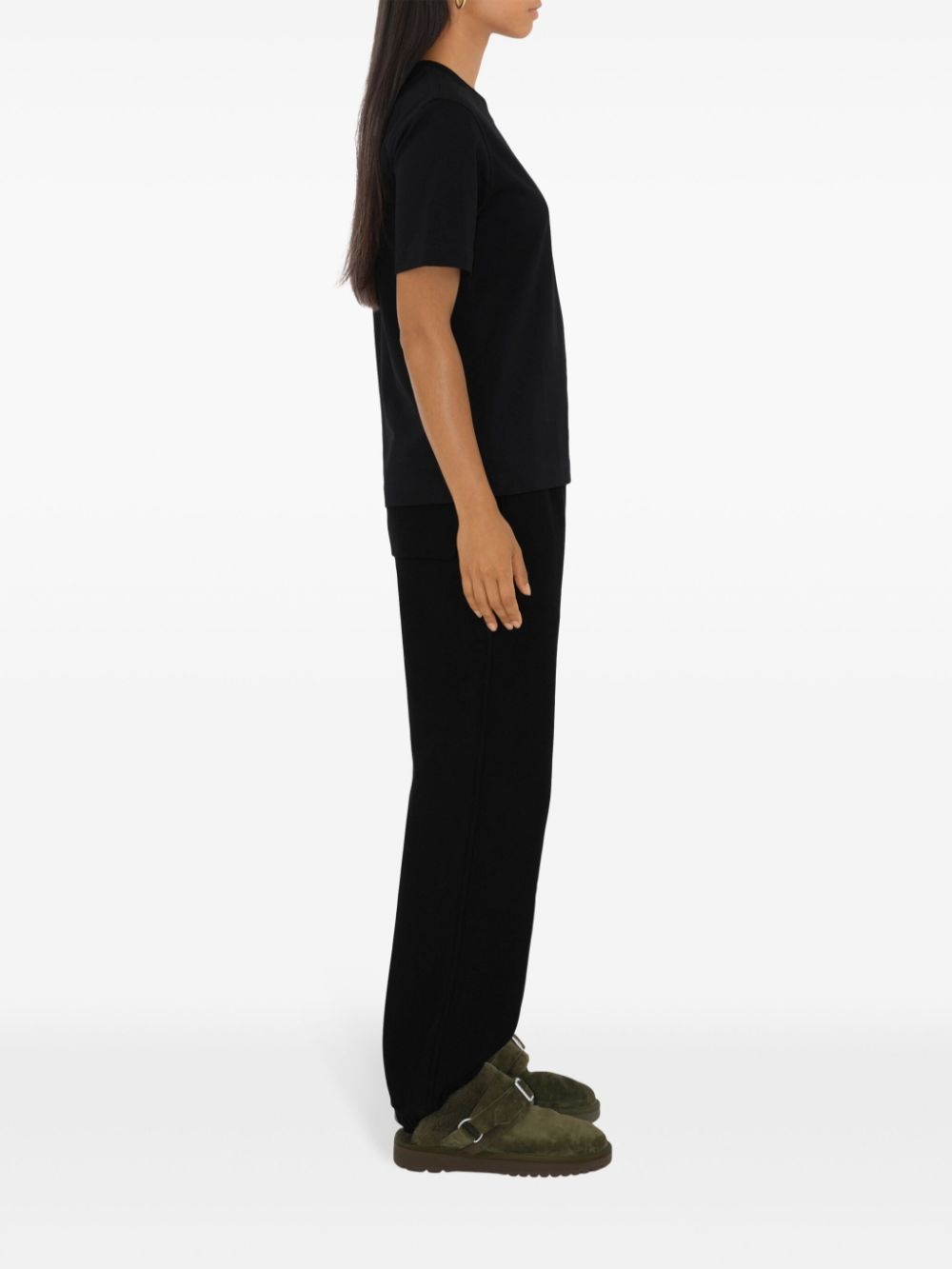 logo-embroidered track pants - 3
