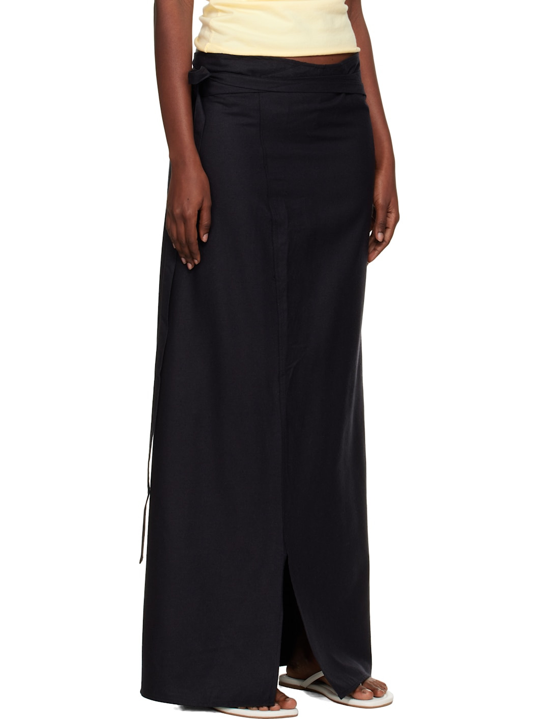 Black Venn Maxi Skirt - 2
