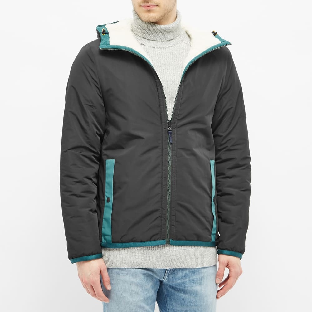 Paul Smith Reversible Sherpa And Nylon Fleece Jacket - 7