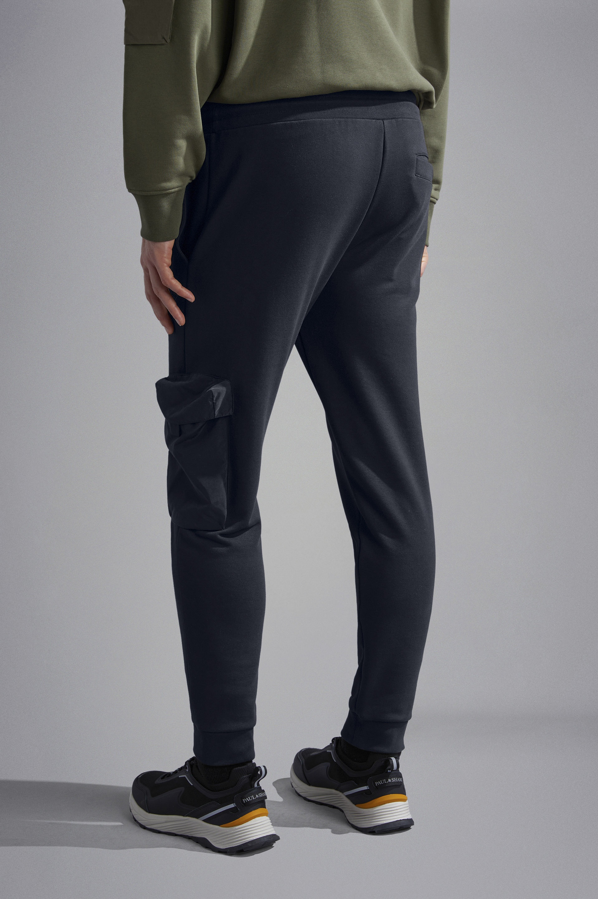 ACTIVE FLEECE COTTON JOGGERS - 3