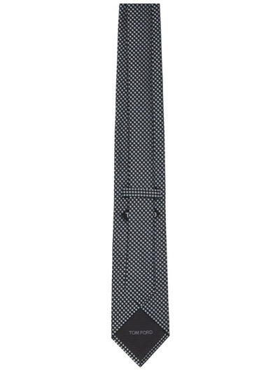 TOM FORD Gray 8cm Tie outlook