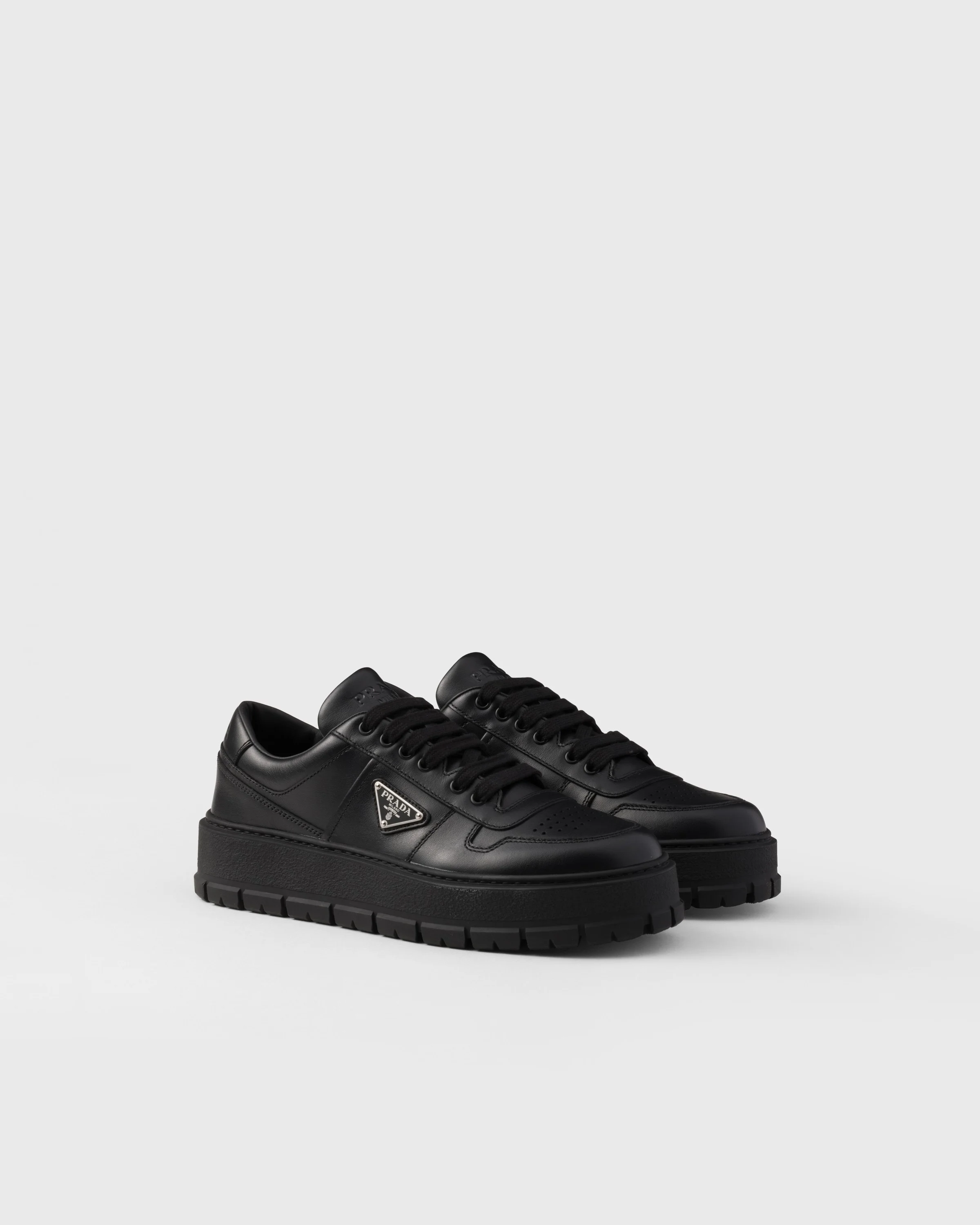 Leather sneakers - 1