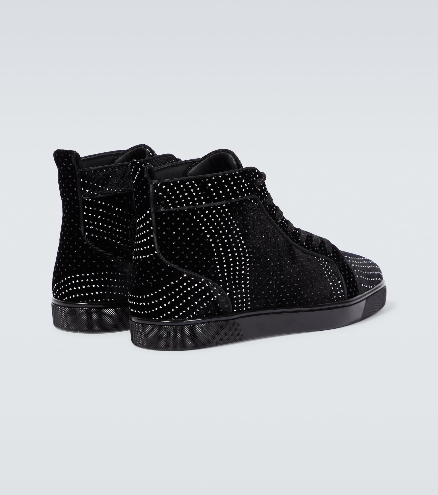 Louis suede embellished sneakers - 6