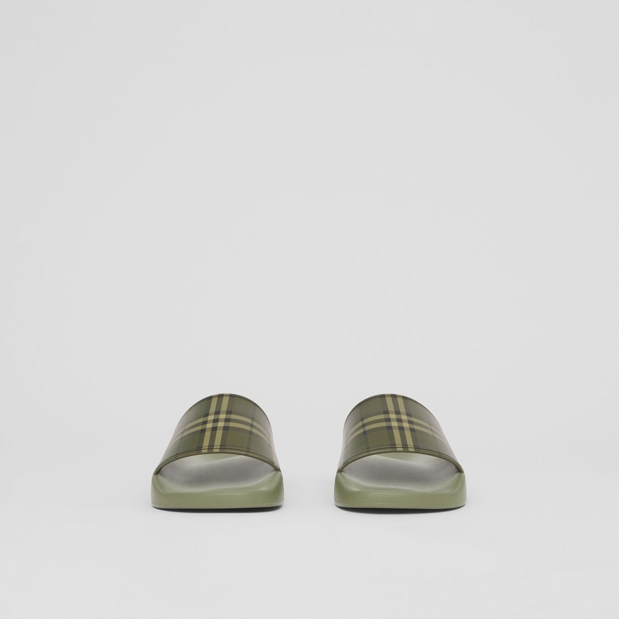Vintage Check Slides - 5