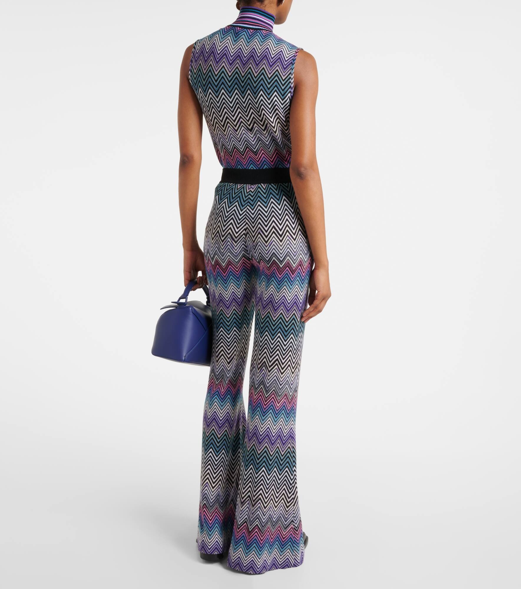 Zig Zag flared pants - 3