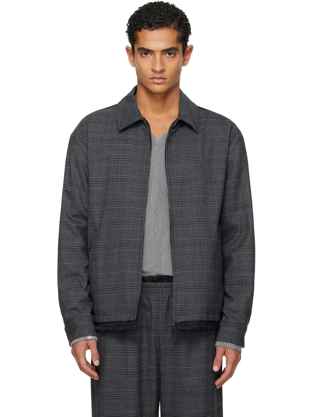 Gray J-Ting Jacket - 1