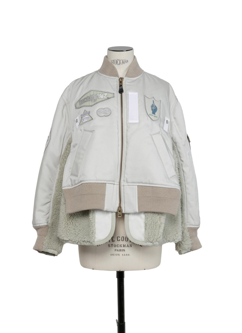 sacai x SPIEWAK Gonz Multi Patch Blouson 1
