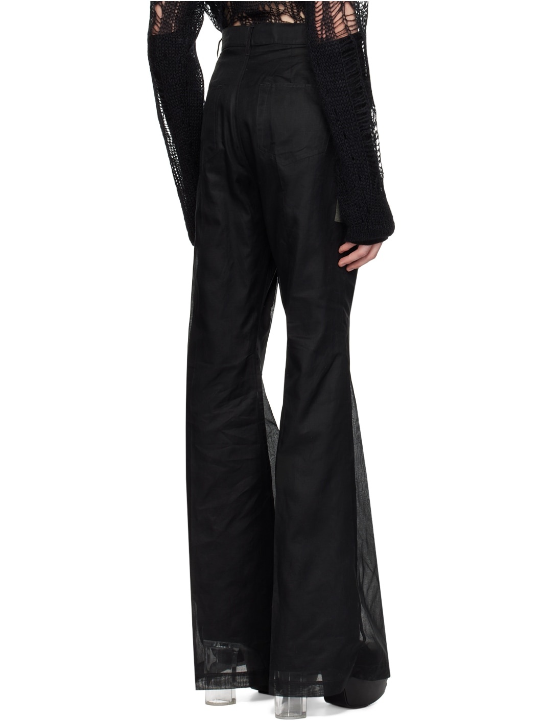 Black Bolan Trousers - 3