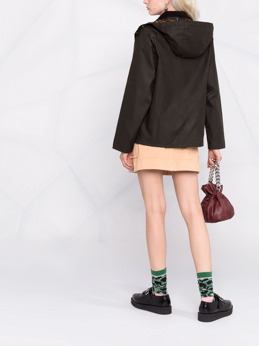 Avon wax-cotton hooded jacket - 6