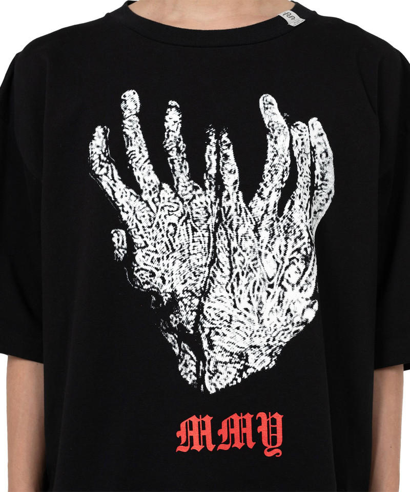 "MASSES x MMY" Hands Print T-shirt 6