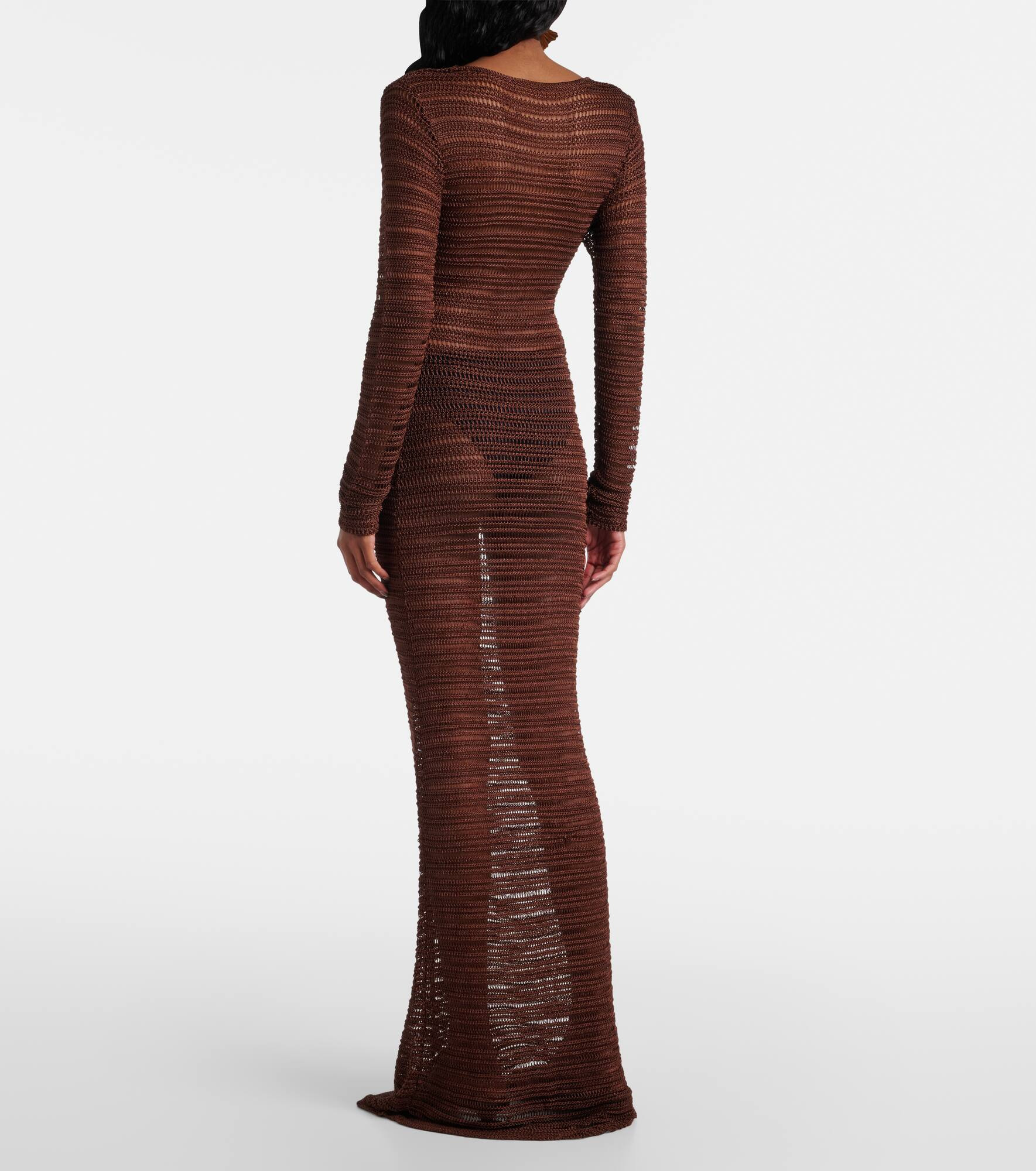 Open-knit maxi dress - 3