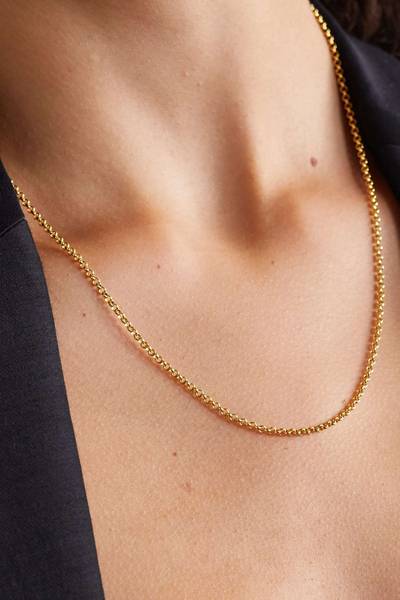 Sophie Buhai Nage gold vermeil necklace outlook