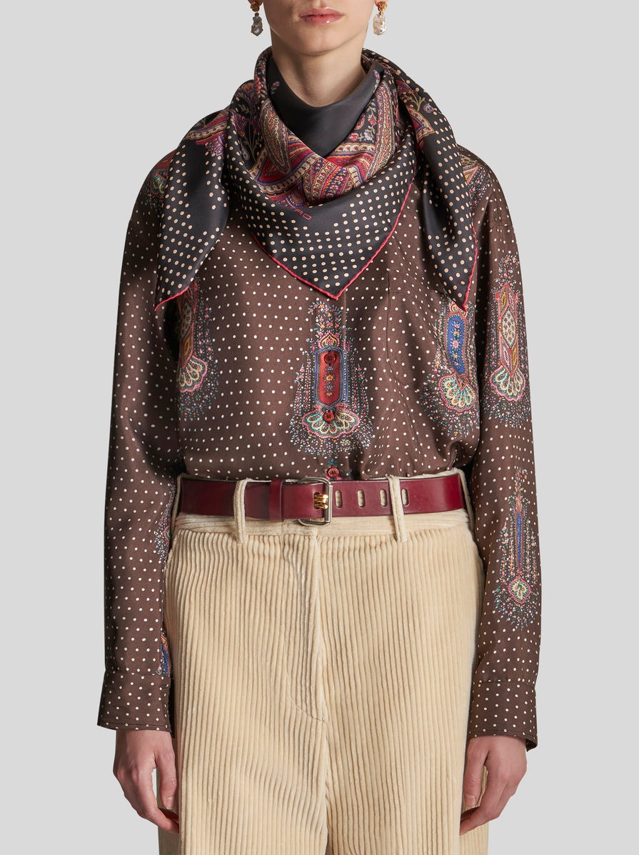 SILK TWILL SCARF - 2