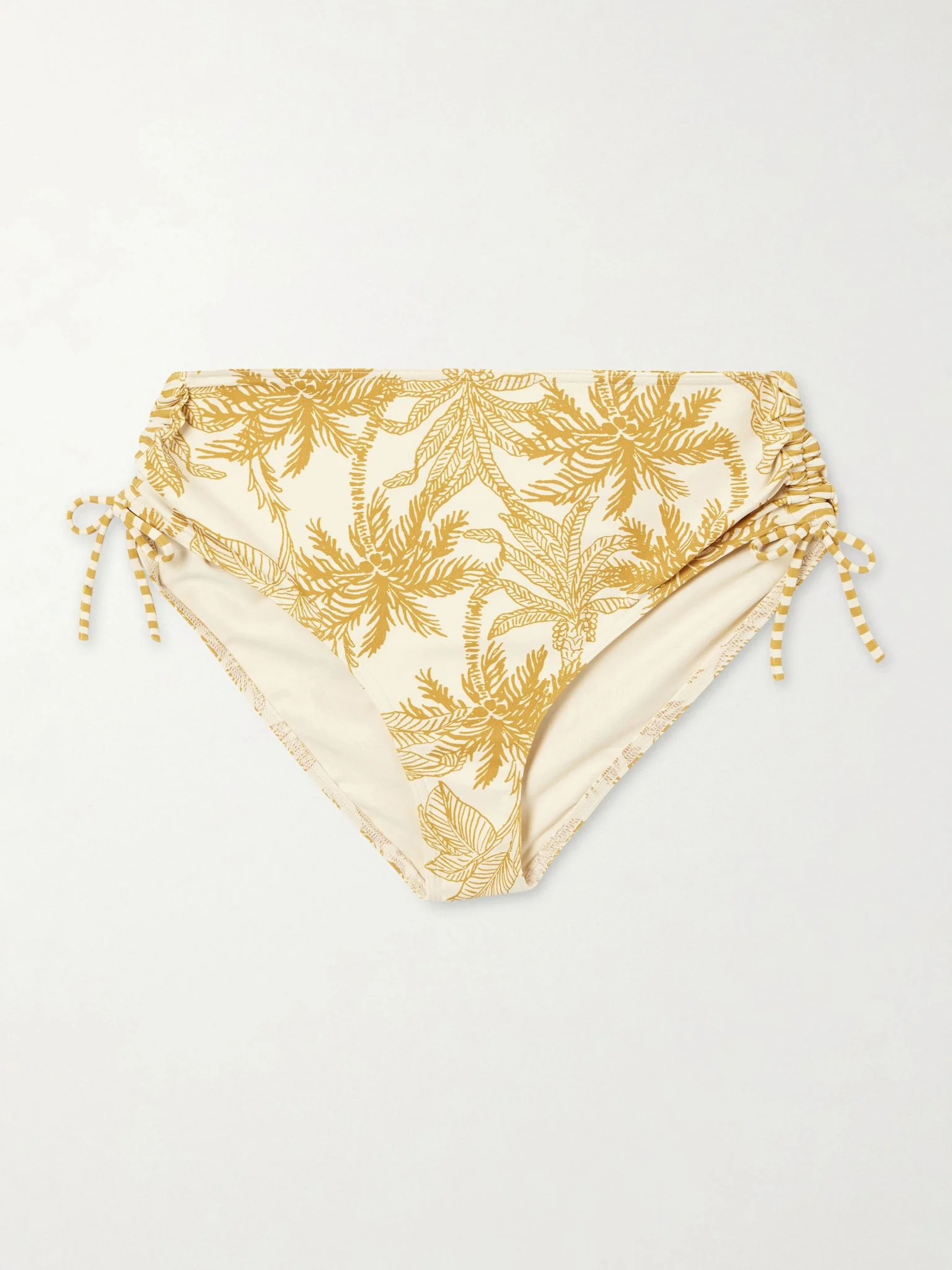 Voyageuse printed bikini briefs Yellow - 1