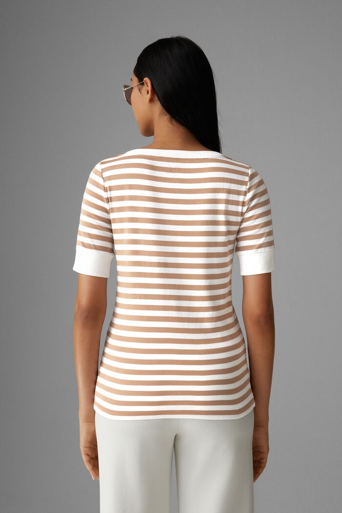 Jackie T-shirt in Beige/Off-white - 3