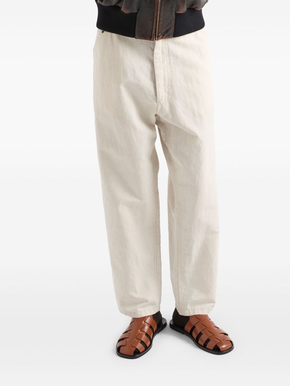 Chambray pants - 4