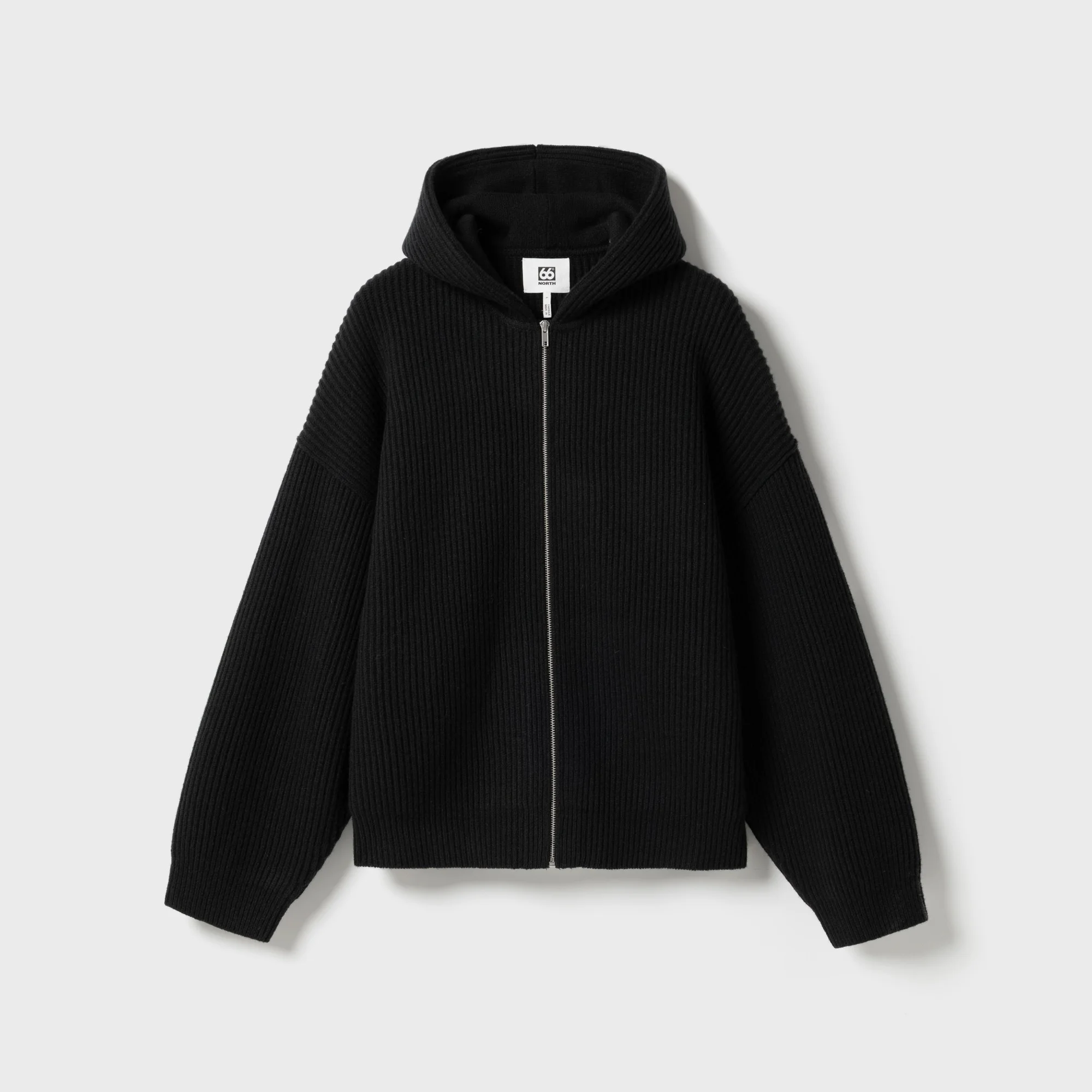 Vonarstræti Zipped Wool Hoodie - 1