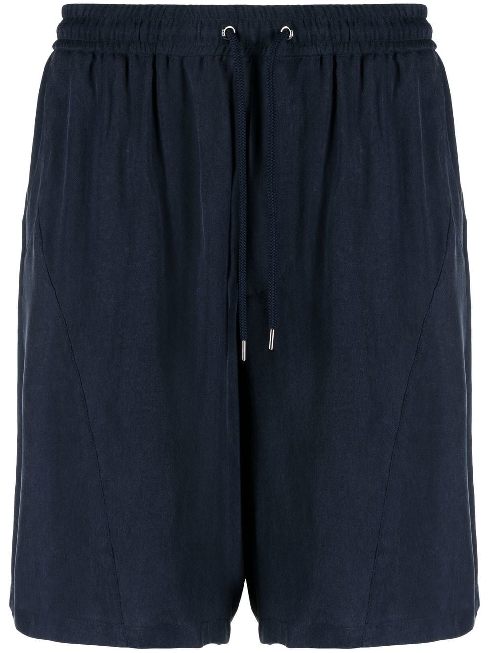 drawstring cotton Bermuda shorts - 1