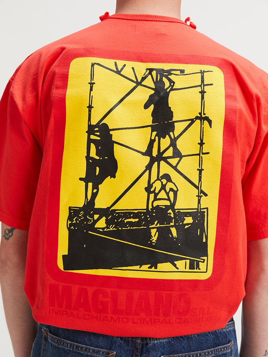 Magliano | Magliano Srl Tee Poppy Red - 5