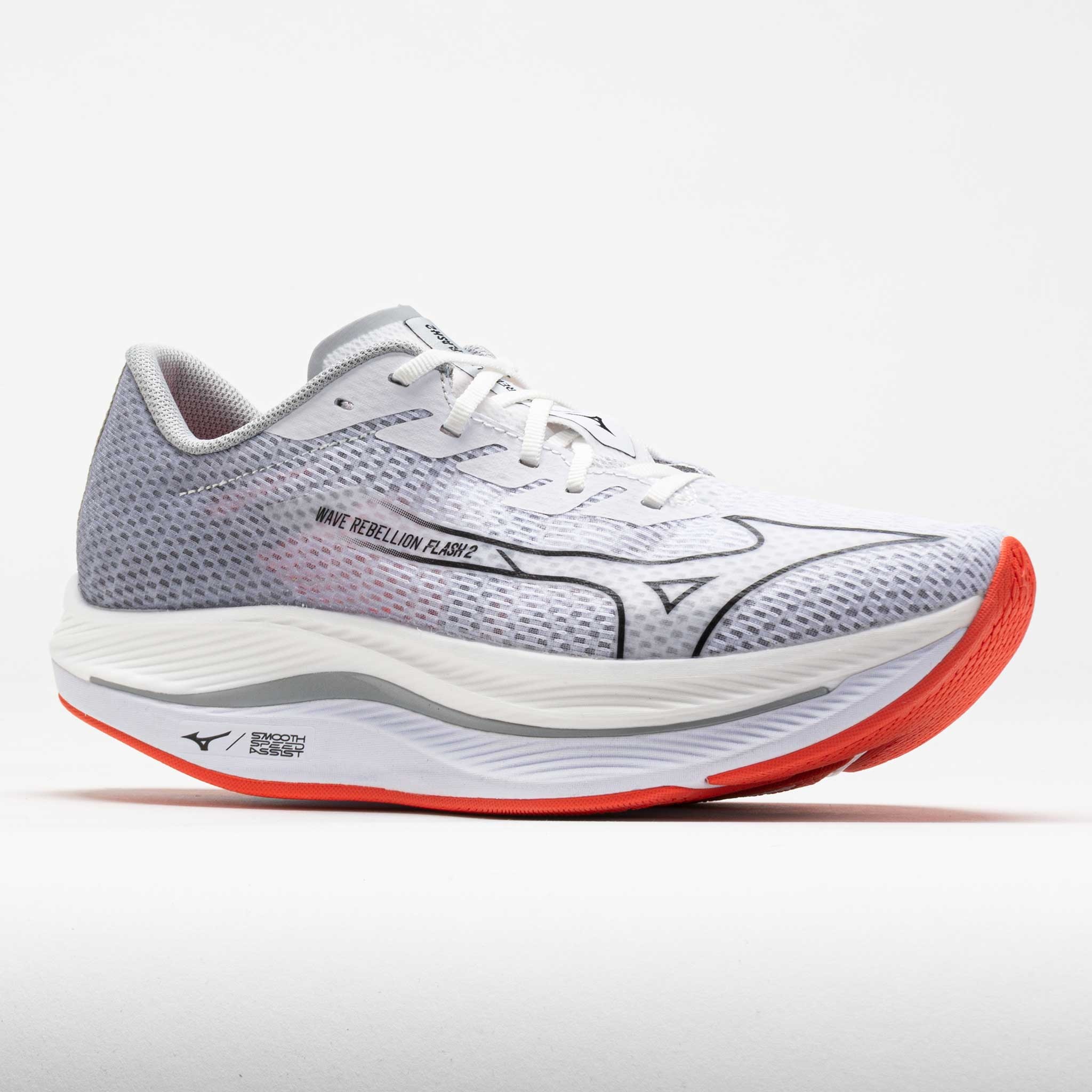 Mizuno Wave Rebellion Flash 2 Men's White/Black - 5