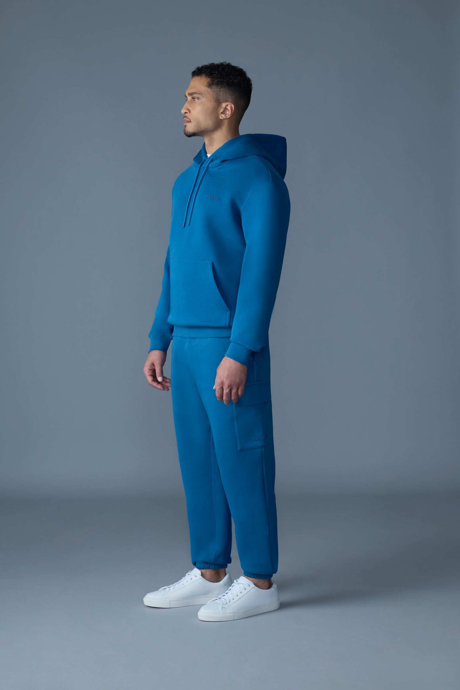 KRYSTIAN Double-face Jersey hoodie - 3
