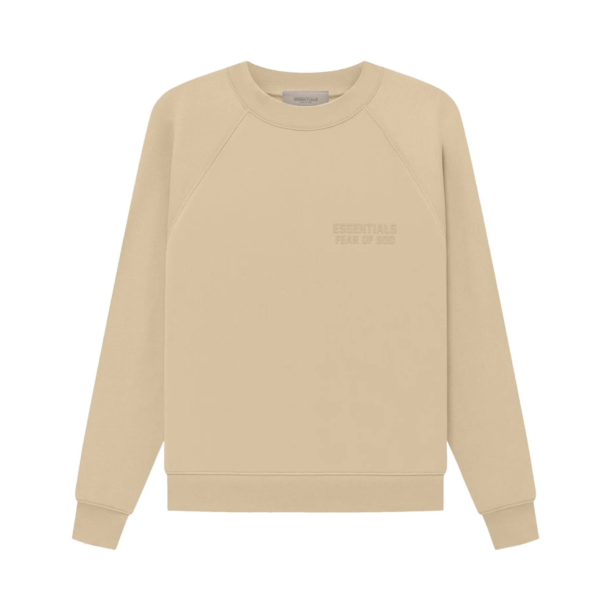Fear of God Essentials Crewneck Sweatshirt 'Sand' - 1