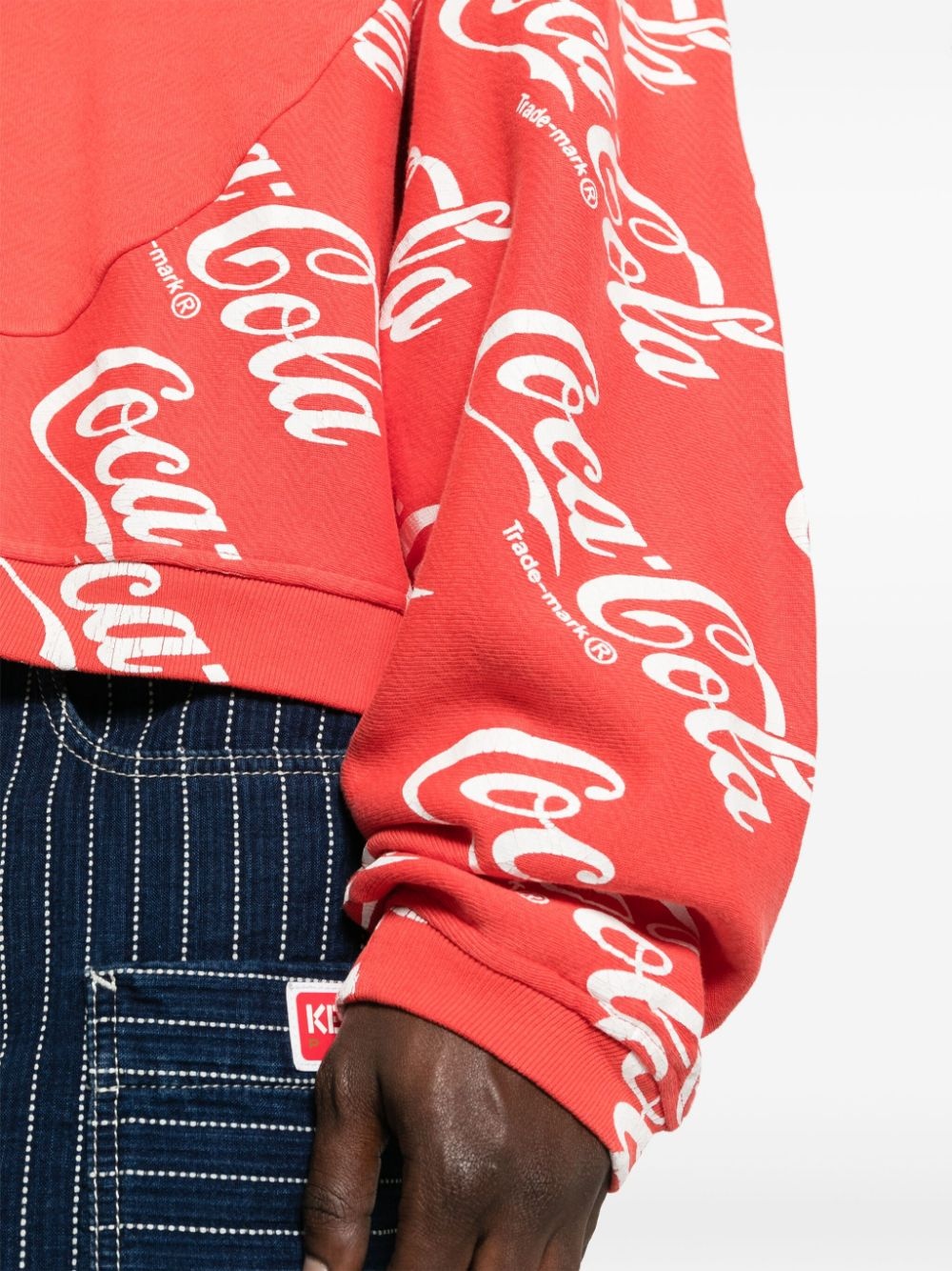 Coca-Cola print hoodie - 5