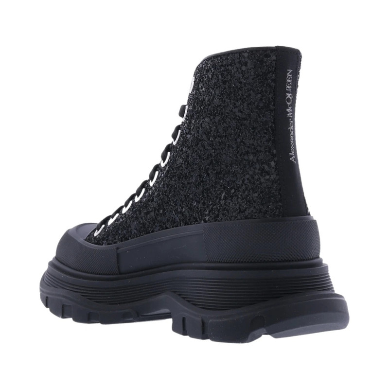 Alexander McQueen GLITTER TREAD SLICK SNEAKERS outlook